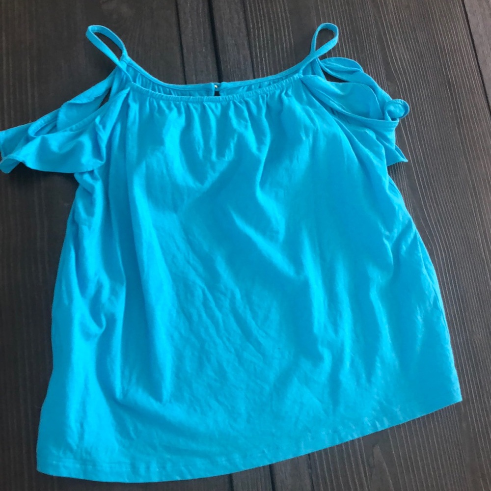 Lily Pulitzer Kids off the shoulder top - Picture 2 of 3